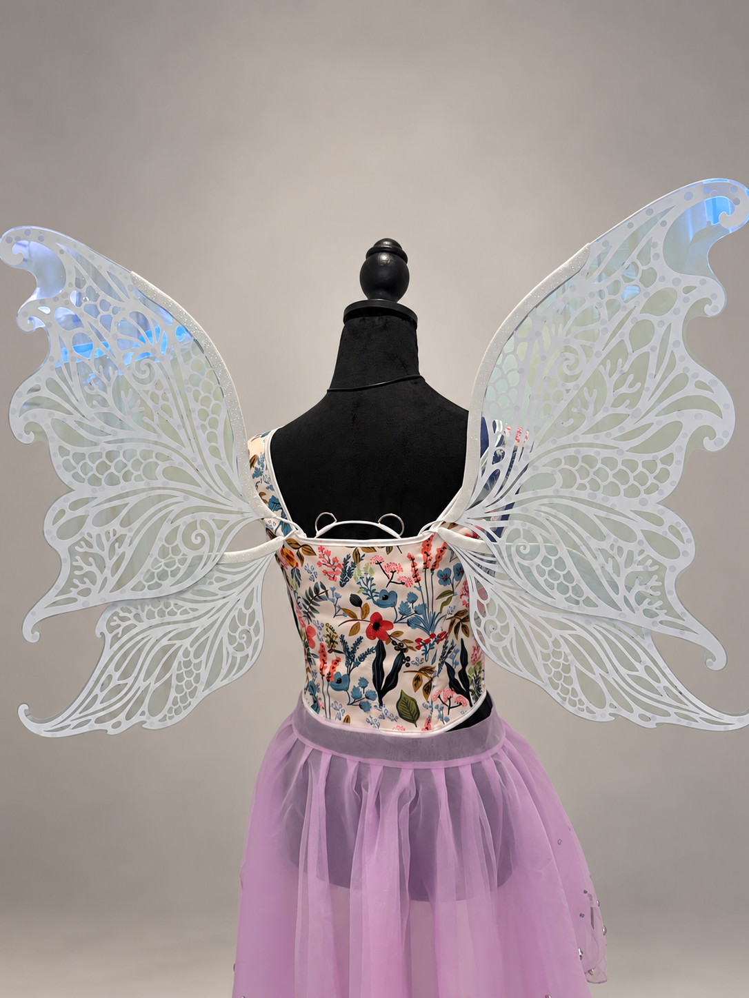 Seafoam Lace Fairy Wings