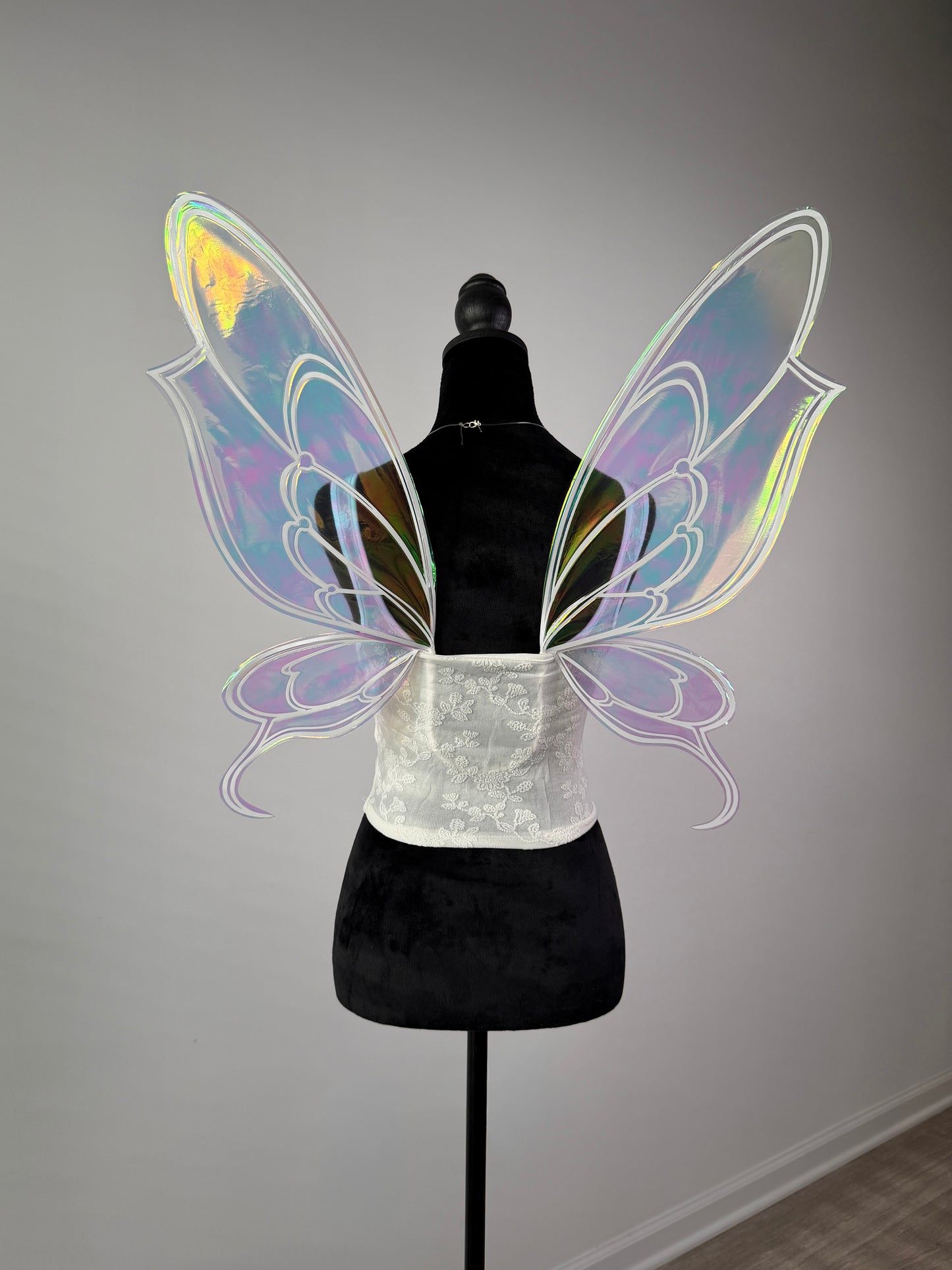 Fantasy butterfly wings accessory for Renaissance festival