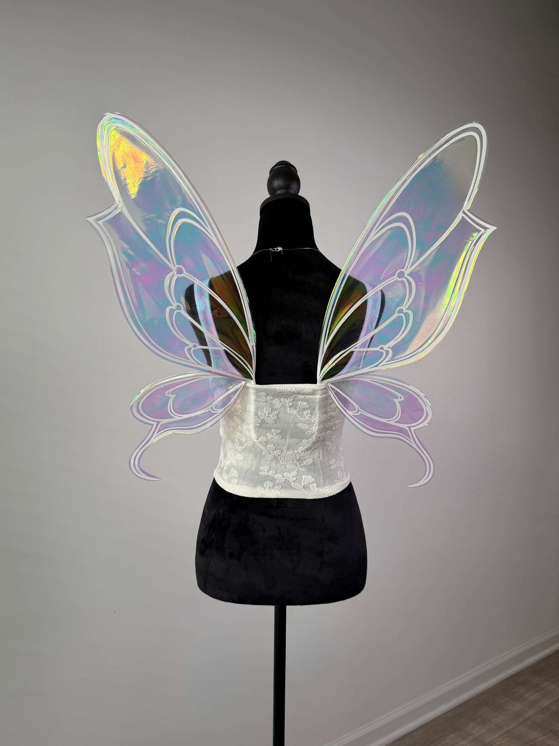 Fantasy butterfly wings accessory for Renaissance festival