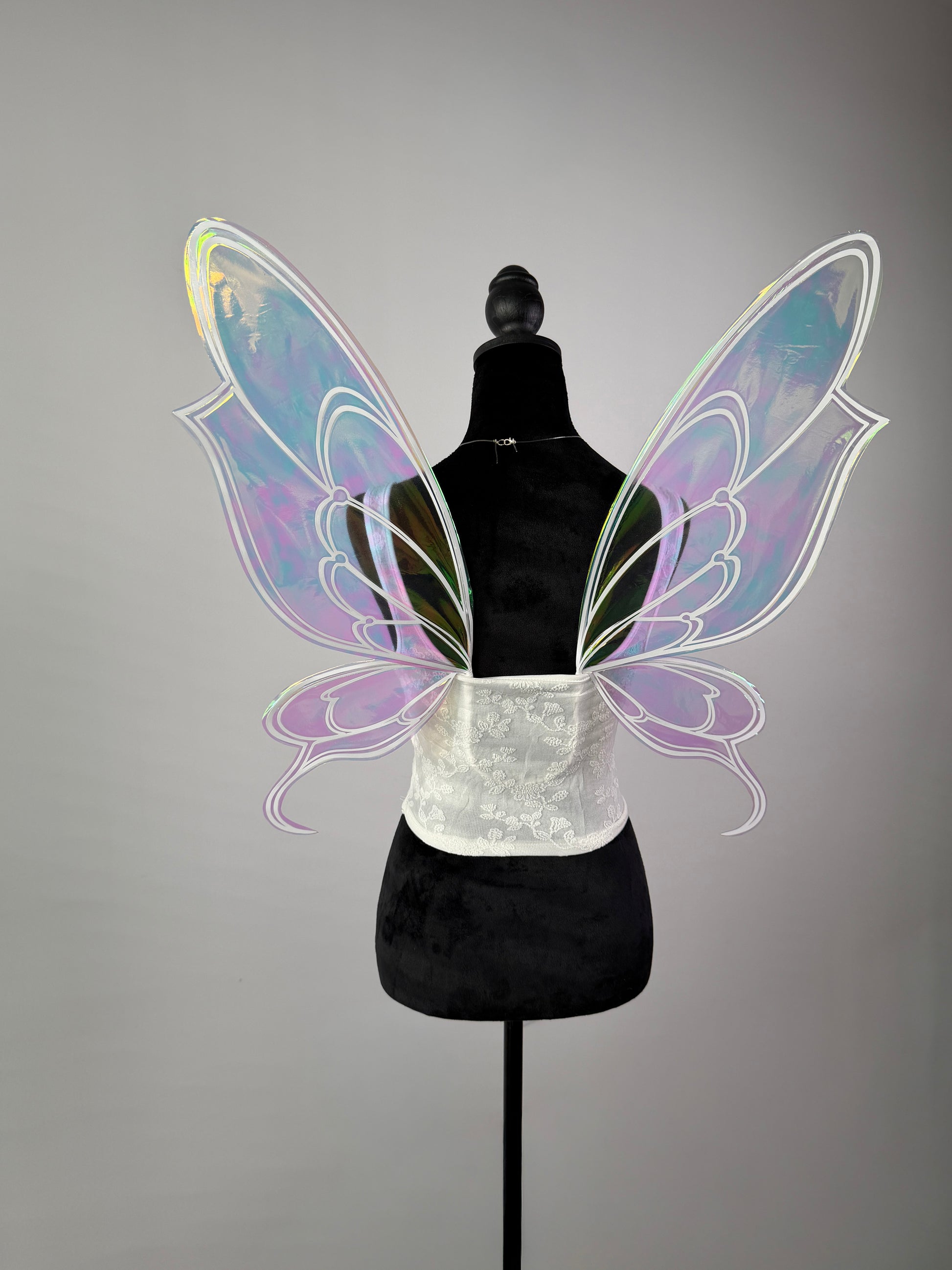 Color shifting fairy wings for halloween costume