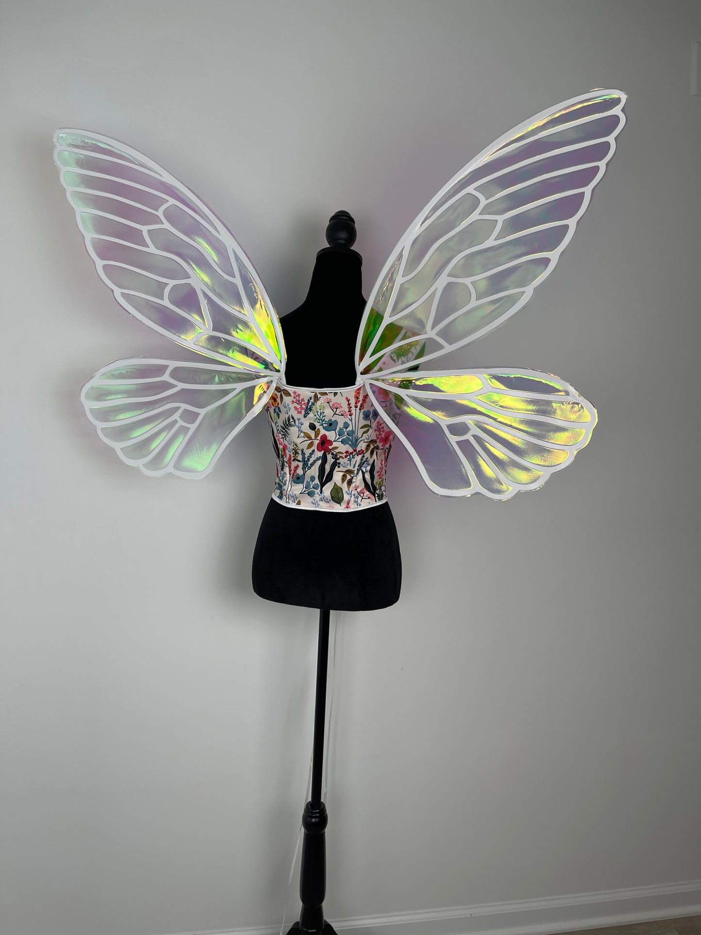 Renaissance Faire Fairy Wings, Large Iridescent Fae for Cosplay & Festivals