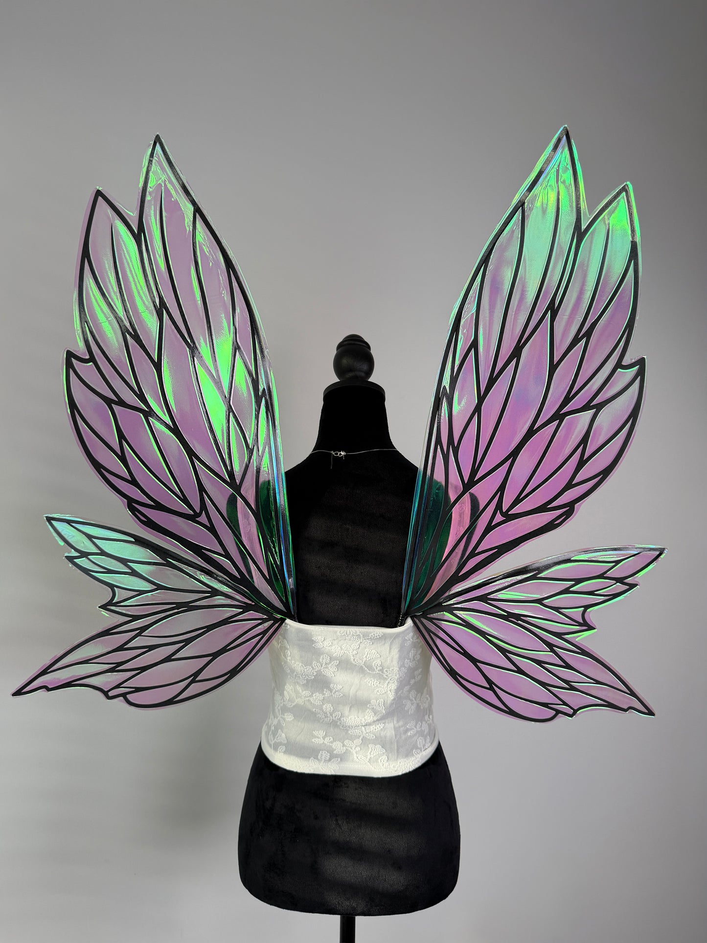 Dark woodland fairy wings for cosplay and festivals