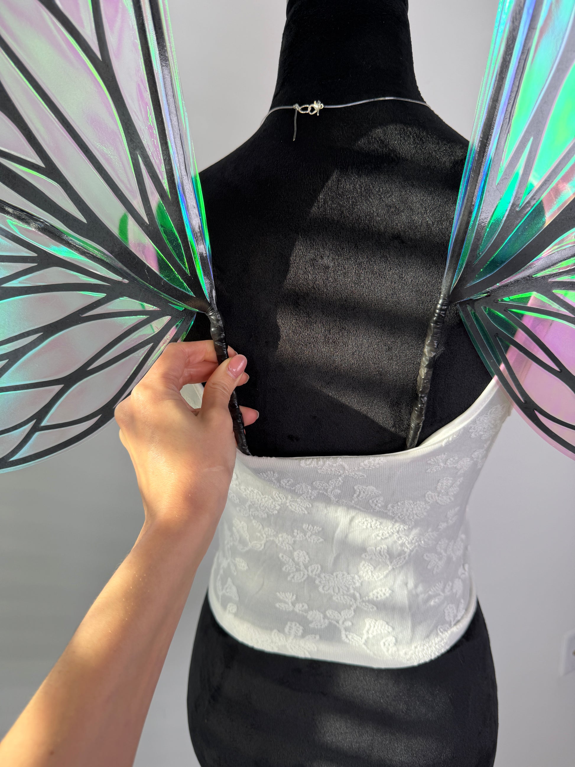 Woodland fairy wings for festival and Halloween costume