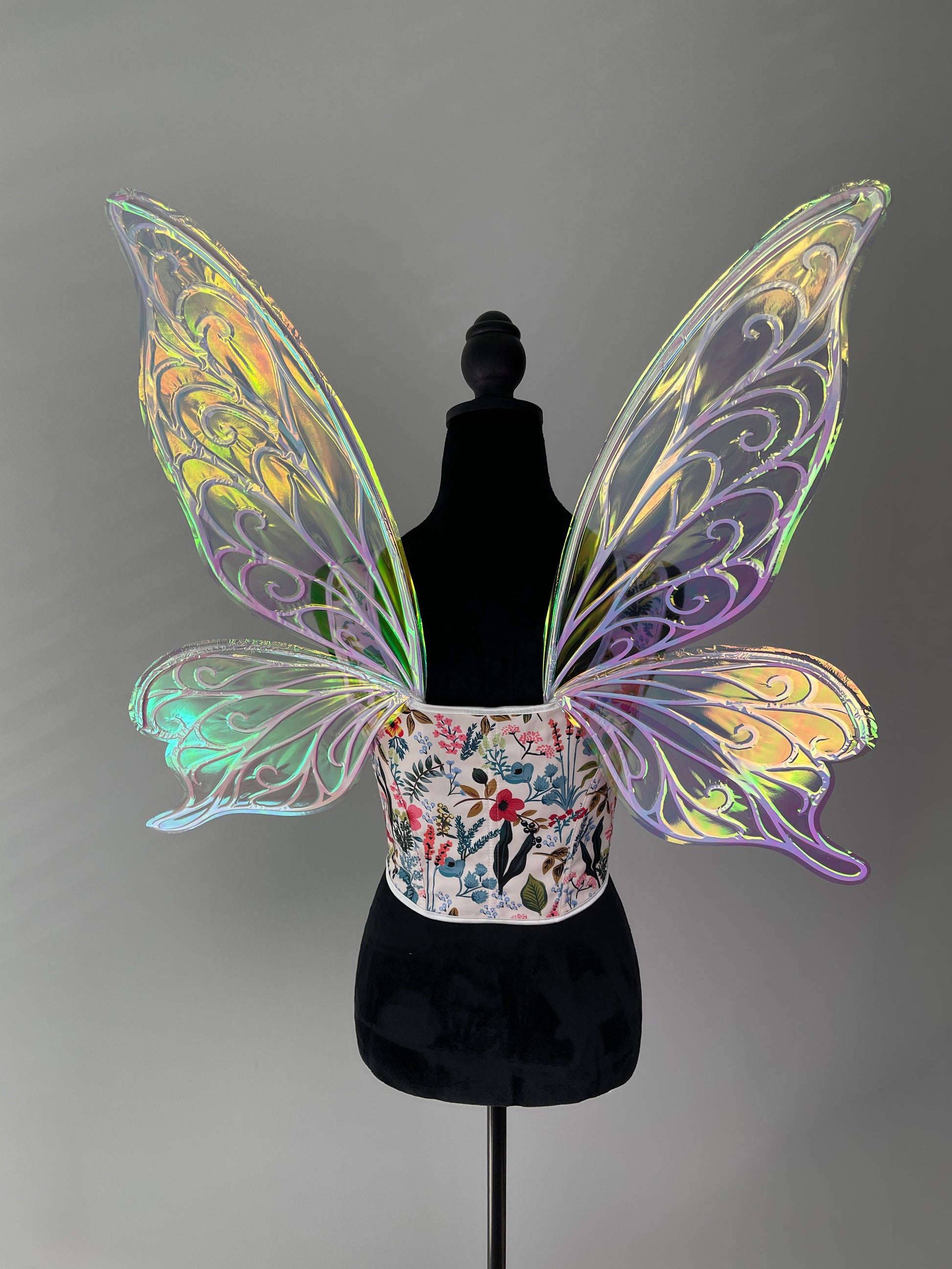 Fairycore costume wings for festival outfit