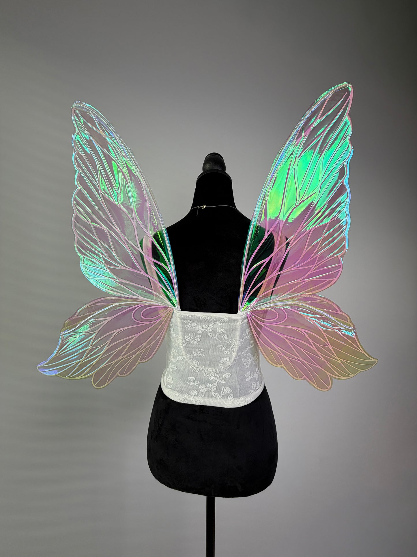 Handcrafted butterfly style fairy wings woodland theme