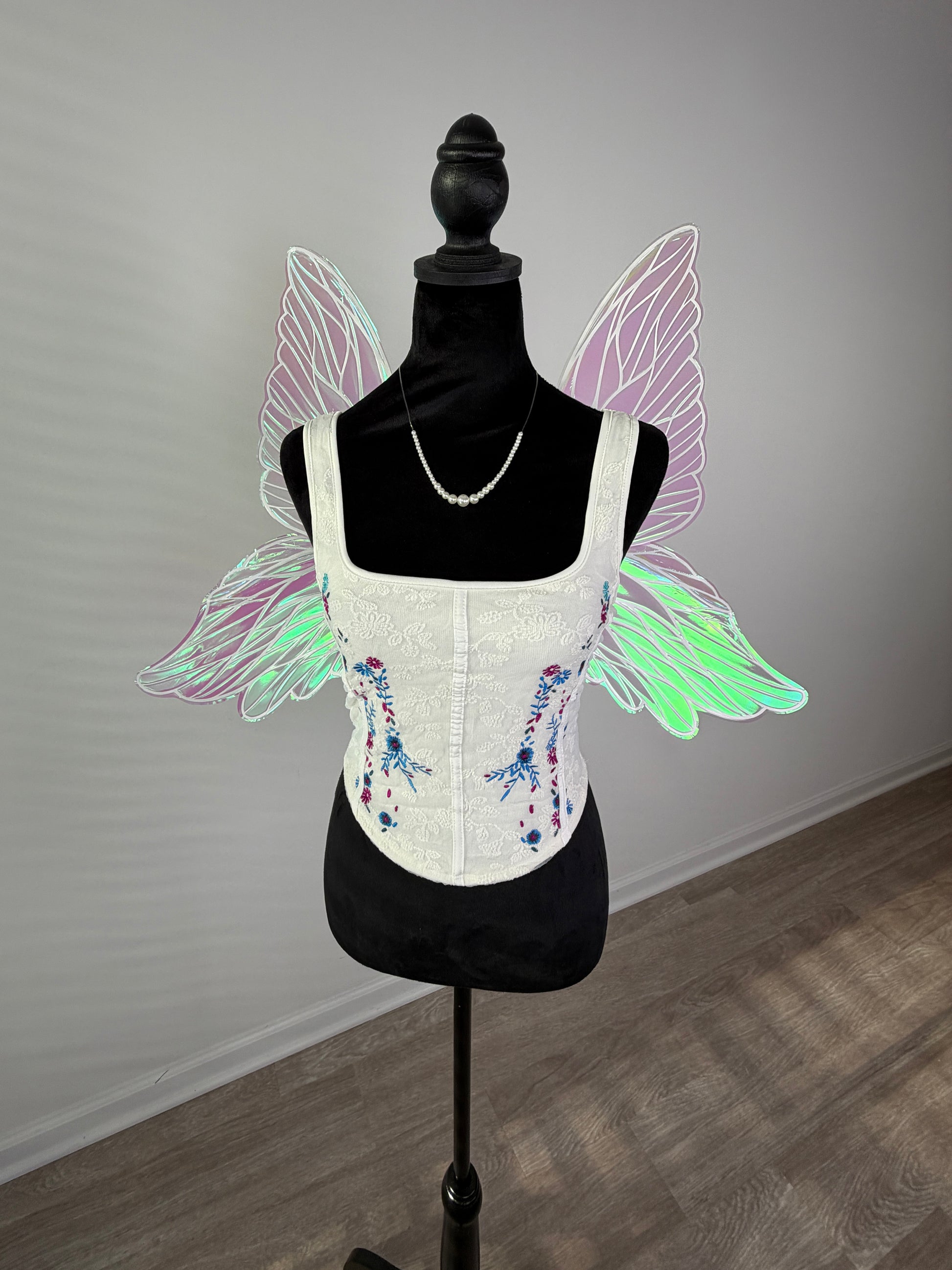 Handmade fairy wings for Renaissance Faire outfit