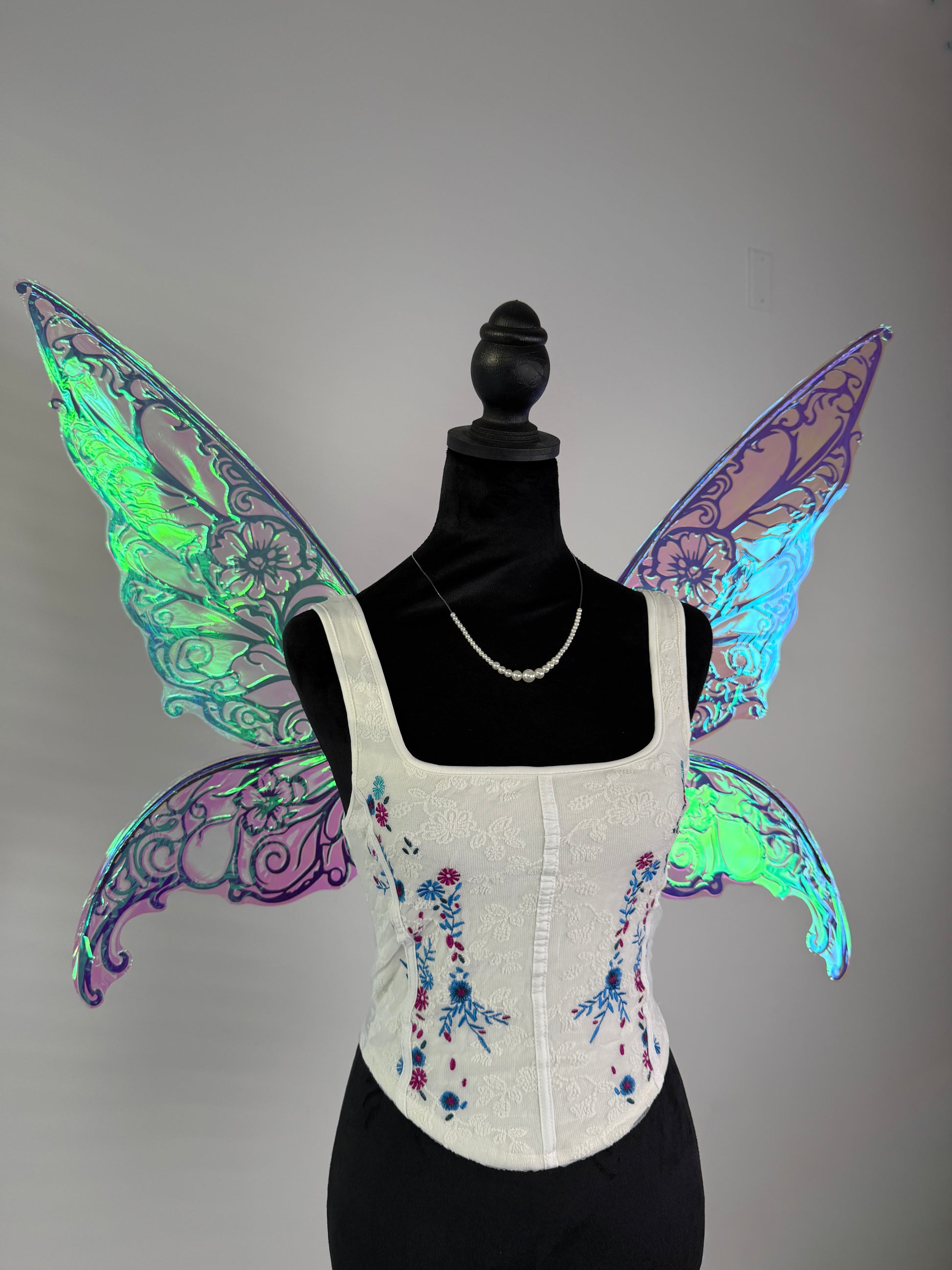 Forest fairy wings for Renaissance Faire outfit