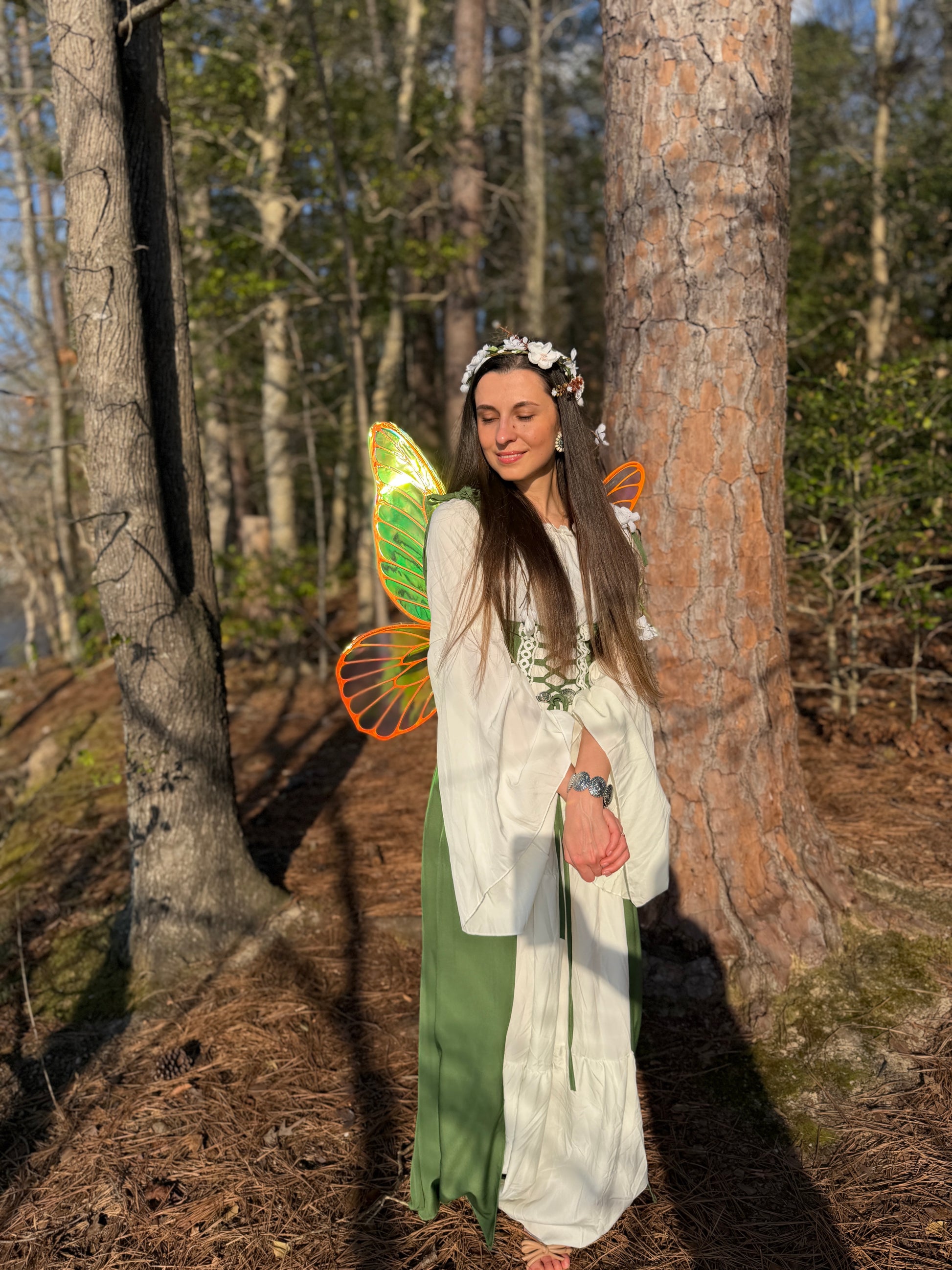 Butterfly Fairy Wings Iridescent Cosplay Costume Kate Craft design Butterfly Fairy Wings Iridescent Cosplay Costume Kate Craft design