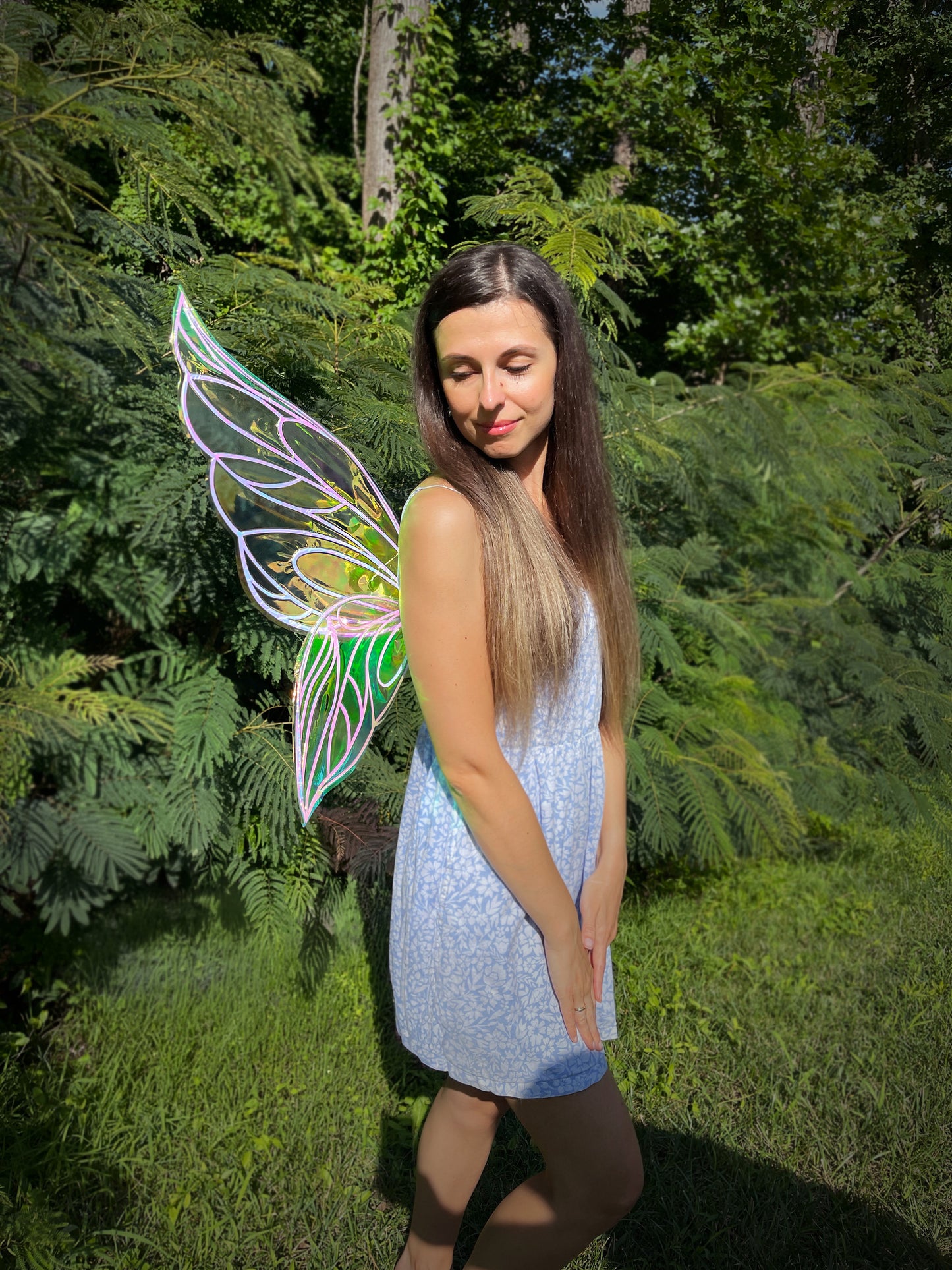 Fantasy butterfly fairy wings for adult Renaissance festival costume