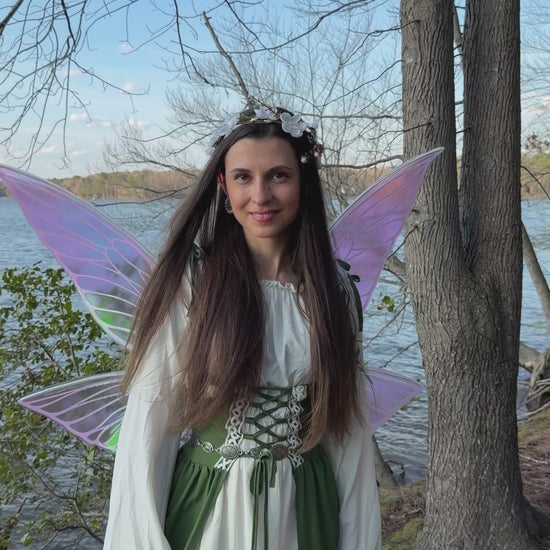 Renaissance fairy wings costume accessory for fantasy events